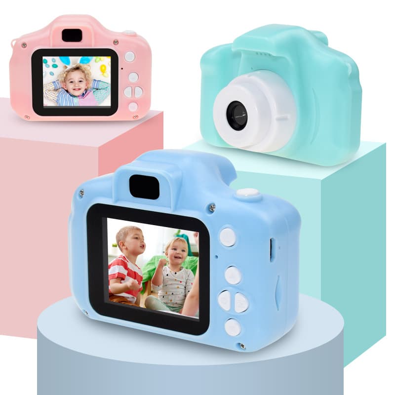 X2 High Definition Children's Digital Camera Cartoon Camera Portable SLR Gift Toy Manufacturer Wholesale