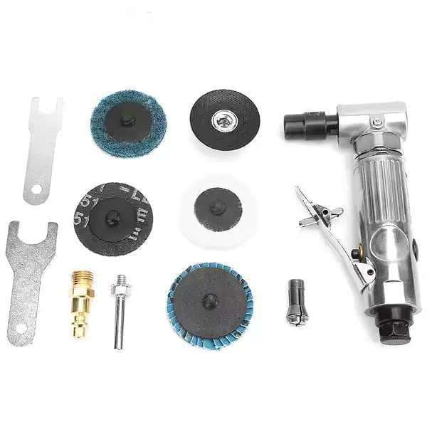Wholesale industrial-grade pneumatic tools, 90-degree grinders and polishers, INSO pneumatic tool elbow grinders.