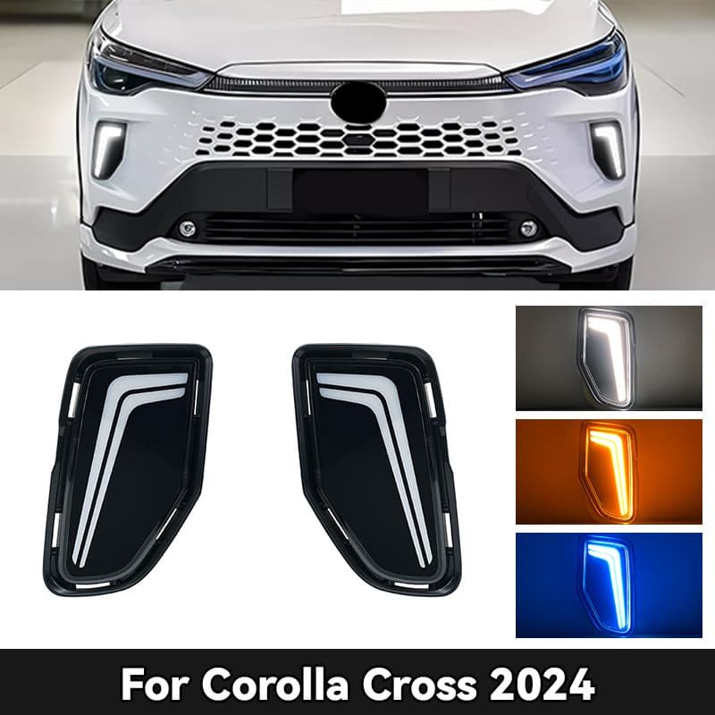 Suitable for Corolla sharp LED daytime running lights Corolla CROSS car daytime running lights DRL modification