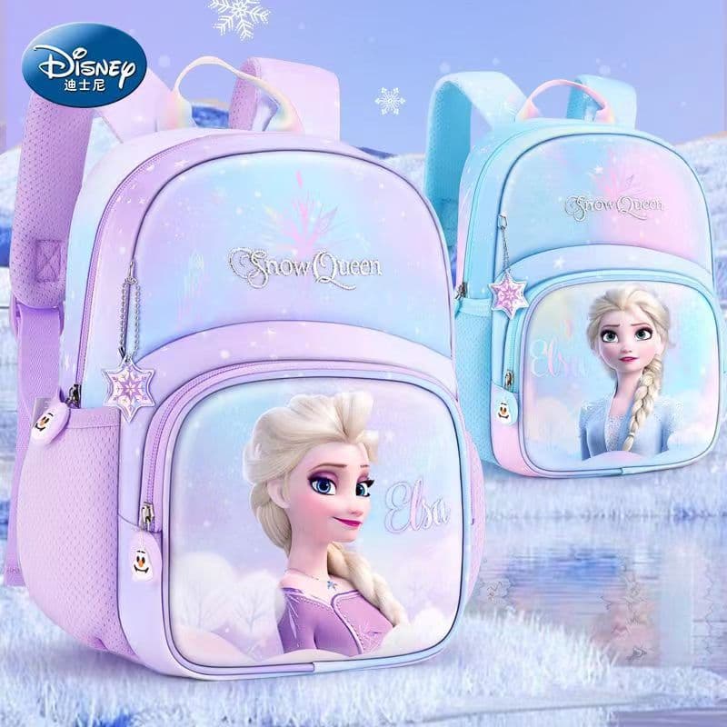 Frozen Backpack Elsa Princess Elementary School Girls Backpack for Kindergarten and First Grade