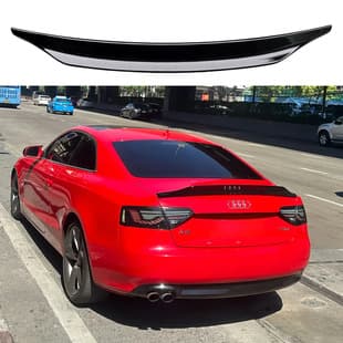 Rear Spoiler for Audi A5 Coupe 2009-2016, No Drilling Required, Custom Fit for A5 S5