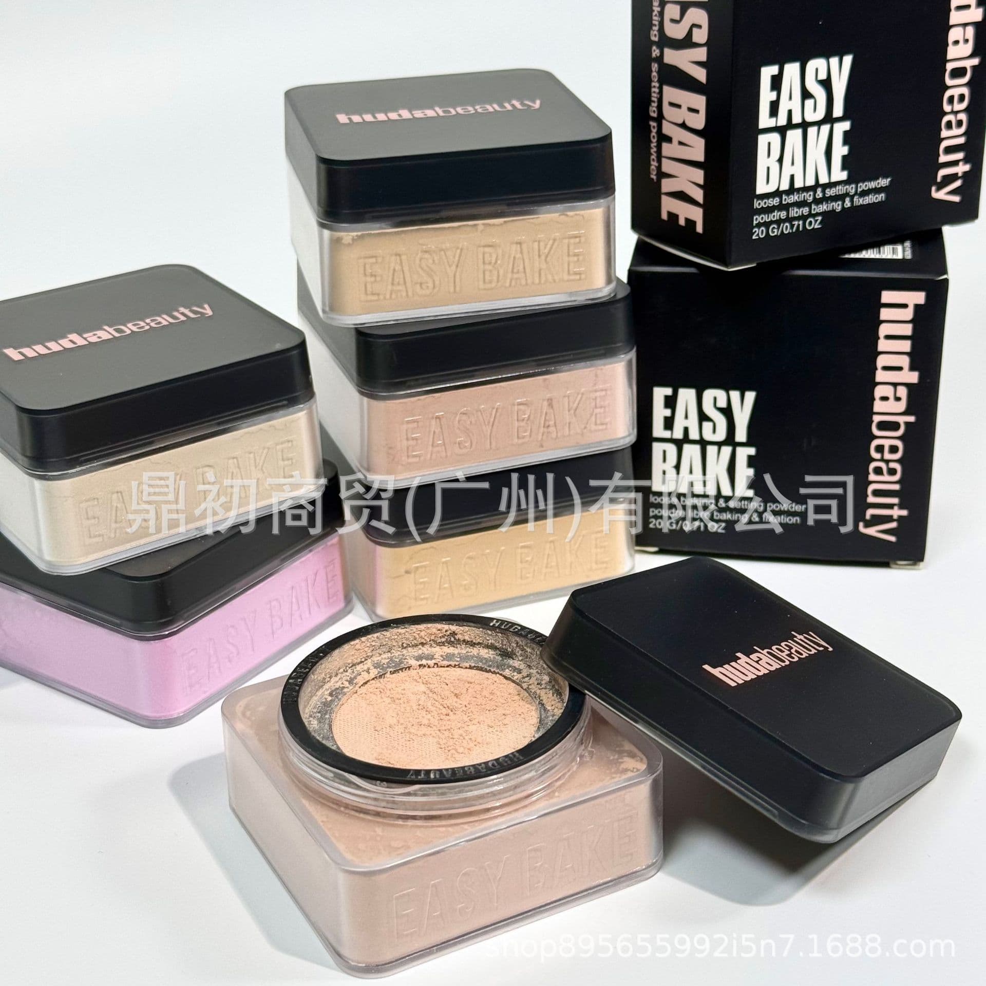 Export stock Huda Beauty Easy Bake Loose Setting Powder Matte Oil Control 20g