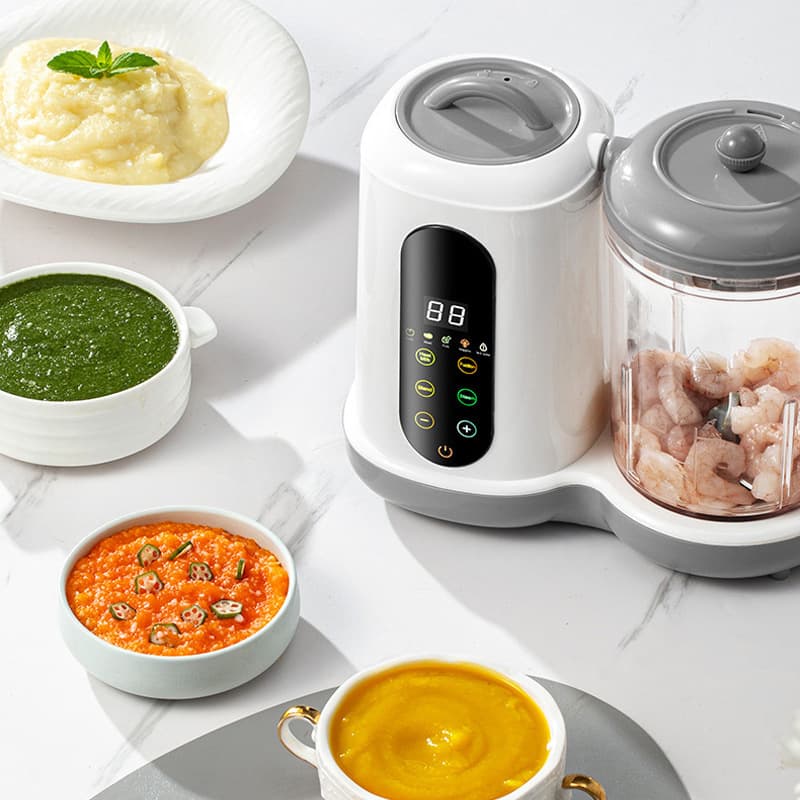 Smart Baby Food Maker Infant Blender Small Multifunctional Automatic Mixing Steaming Rice Paste Conditioner