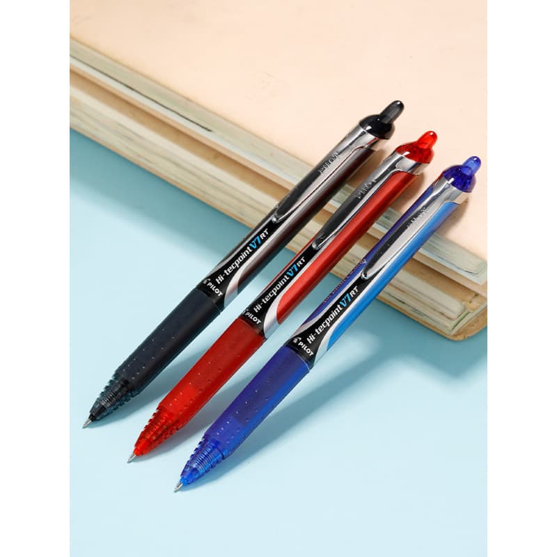 Japan PILOT Baile Pioneer King BXRT-V5 press gel pen office examination needle pen color metal