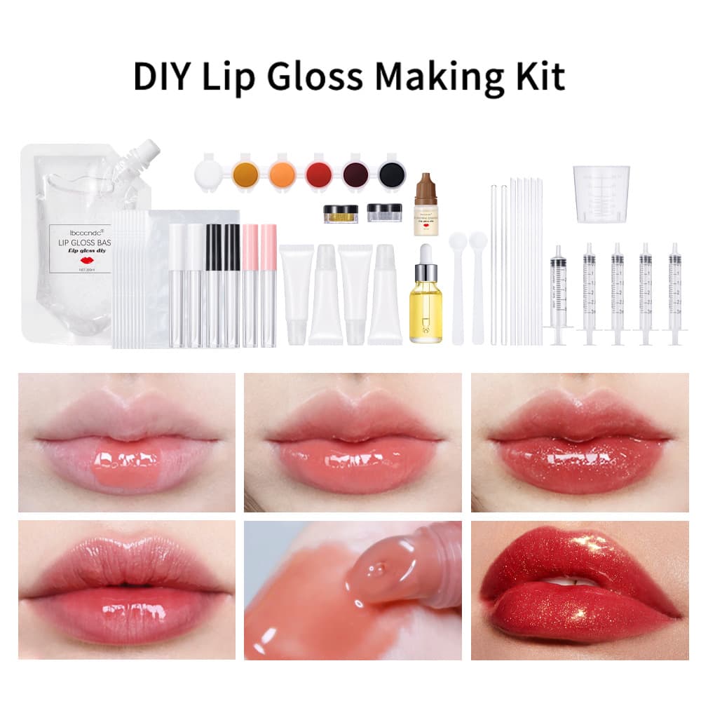 Cross-border DIY Lip Gloss Making Kit, Stock Available, Wholesale Lip Care