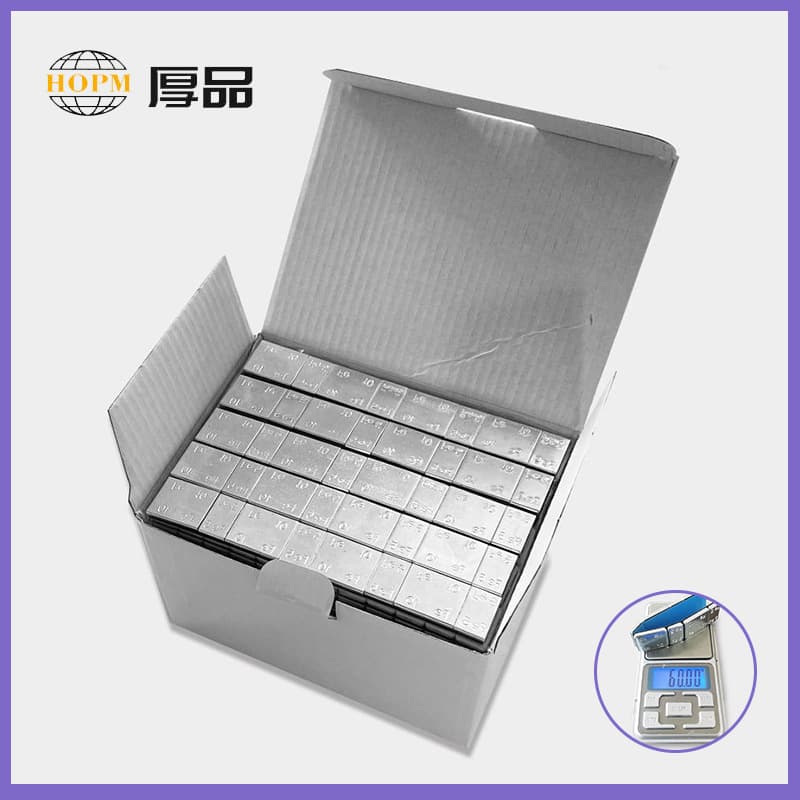 In-Stock Wholesale Car Tire Balance Weights, Zinc-Plated Stick-on Dynamic Balance Weights