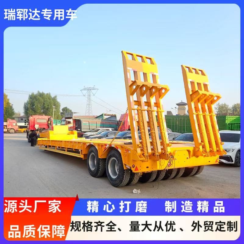 Cross-border tractor unit semi-trailer, heavy haul semi-trailer, low-bed semi-trailer, used truck head, semi-trailer