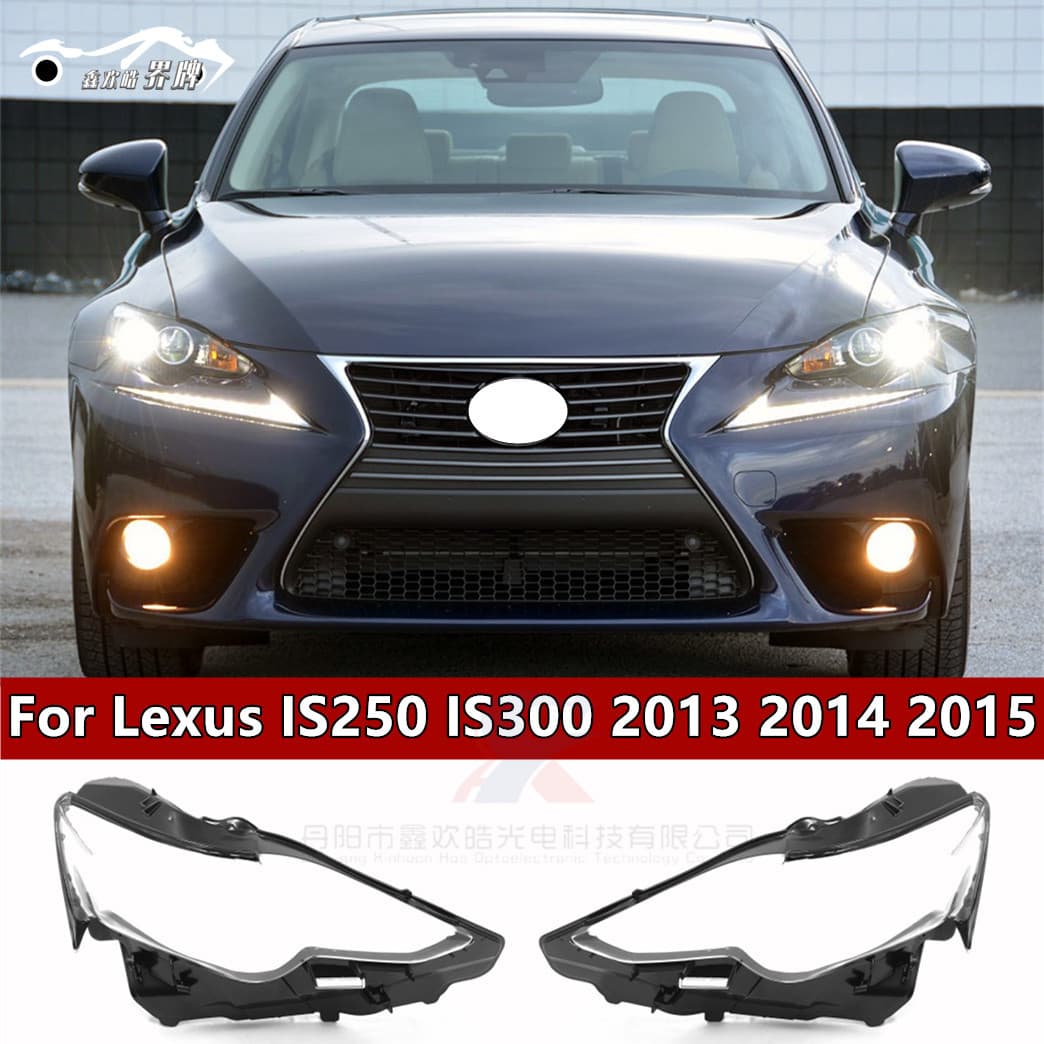 LED Headlight Assembly Housing and Lens Cover for Lexus IS300 IS250 2013 2014 2015 Models