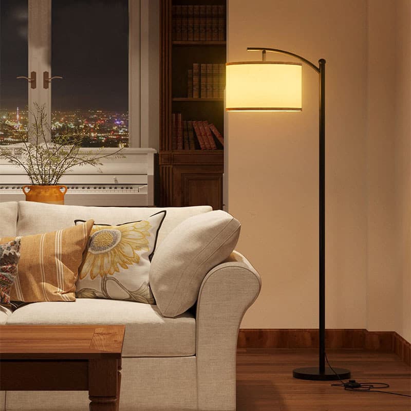 Amazon Fishing Floor Lamp, Living Room Sofa Side Premium Design Ambient Light, Bedroom Minimalist Standing Lamp