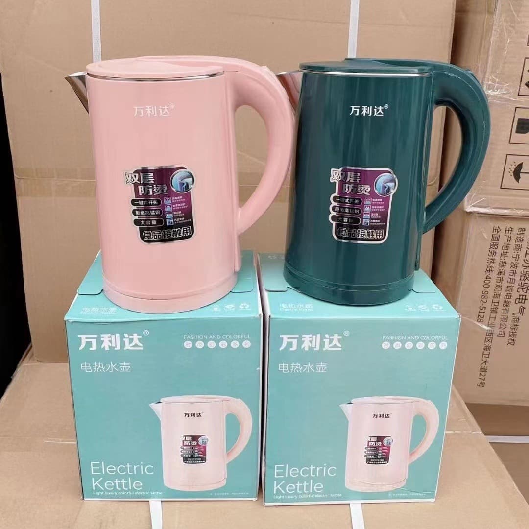 Malata Stainless Steel Electric Kettle with Auto Shut-off for Household/Supermarket