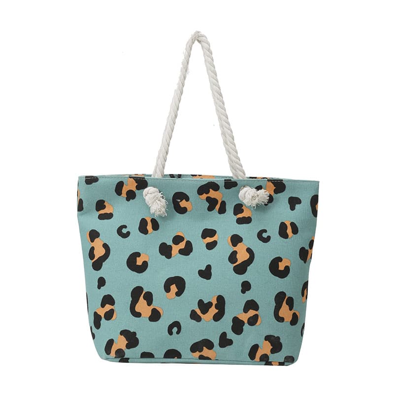 New Cross-Border Canvas Bag Women's Large Capacity Rope Bag Fashionable Versatile Single Shoulder Casual Tote Bag for Commute