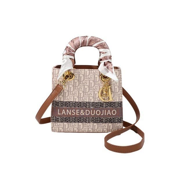 Premium Textured Small Bag for Women 2025 New Trendy Versatile Crossbody Square Bag Niche Design Handheld Lady Dior Style Bag