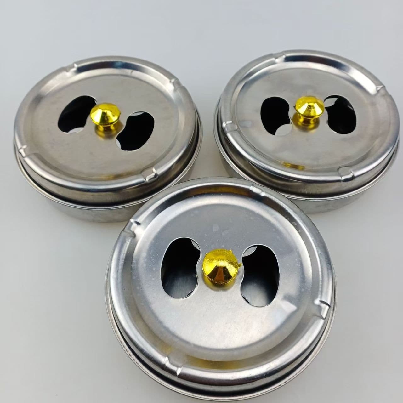 Stainless Steel Ashtray, 2 Yuan Bargain, Wholesale Market Source, 2 Yuan Item, Jinding Ashtray 2 Yuan
