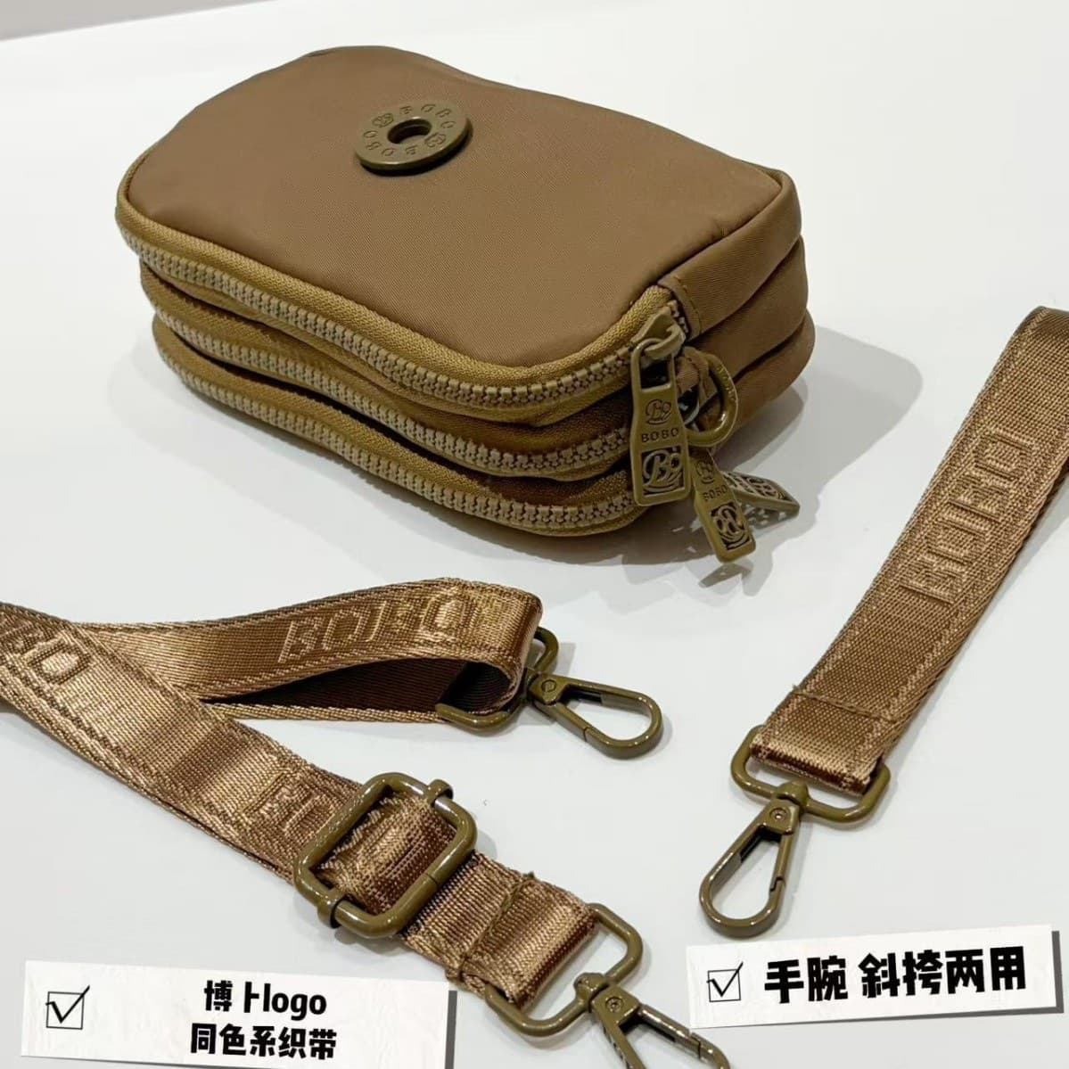 Bobu 2026 wide shoulder dragon canvas clutch bag (not all cloth bags are called Bobu)