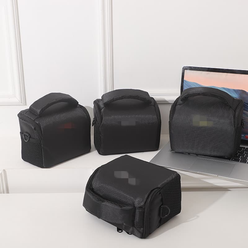 Shoulder Camera Bag for Canon Nikon Sony Fuji Mirrorless and DSLR, Shockproof Compact Camera Case for Men and Women