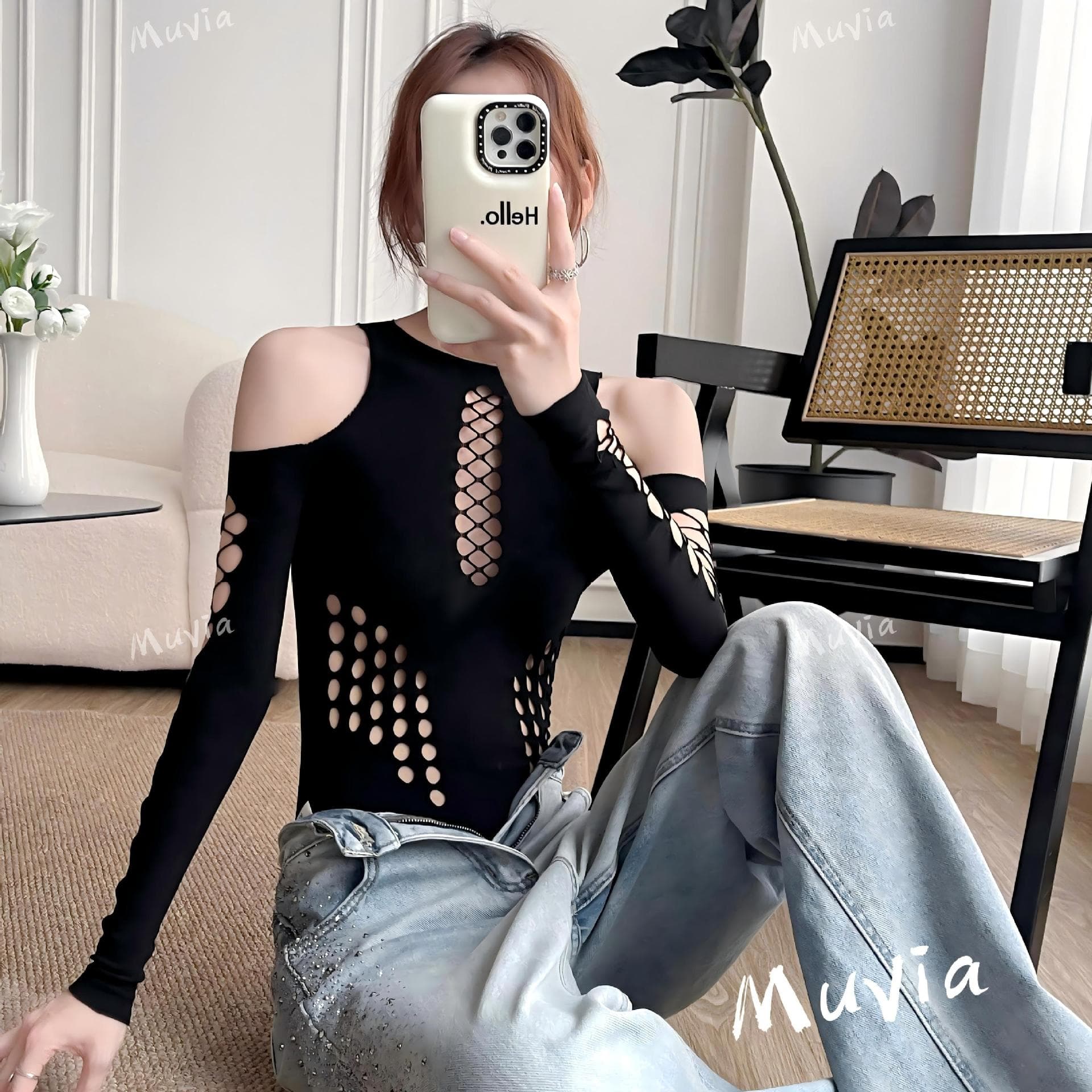 2026 New Trendy Designer Versatile Cutout Bodysuit European and American Hot Girl Slim Fit Shapewear