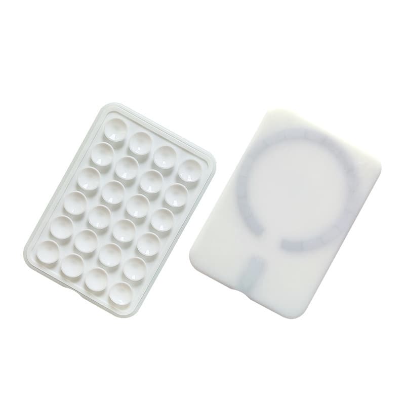 Cross-border Hot Selling Silicone Suction Cup Magnetic Phone Stand, Influencer Selfie MagSafe Magnetic Phone Back Sticker Mount