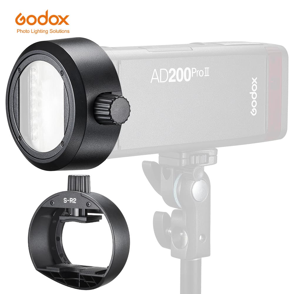Godox S-R2 Round Lamp Cap Accessories AK-R1 Accessories Soft Light Ball Reflector Color Beehive