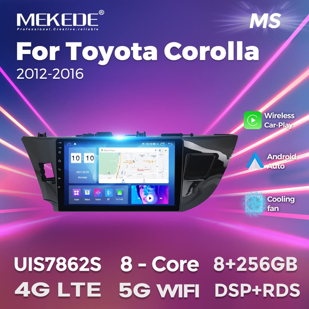 Android Car Navigation for Toyota Corolla 2012-2016 Corolla Levin