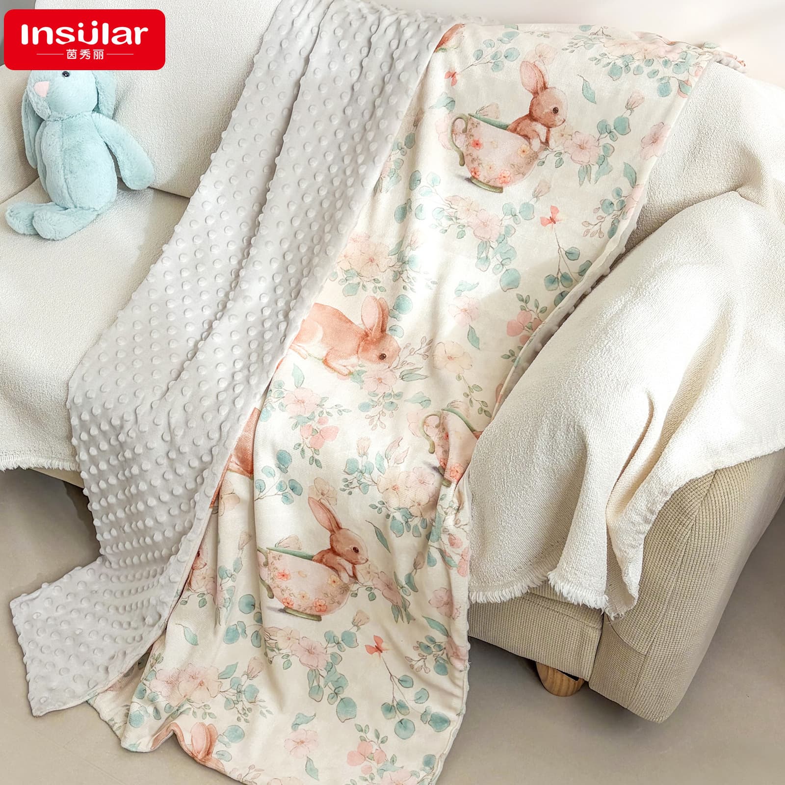 Baby Four-Season Wrap Blanket Baby Cape Cloak for Boys and Girls Blanket Air Conditioning Quilt Soothing Bean Blanket Baby Swaddle