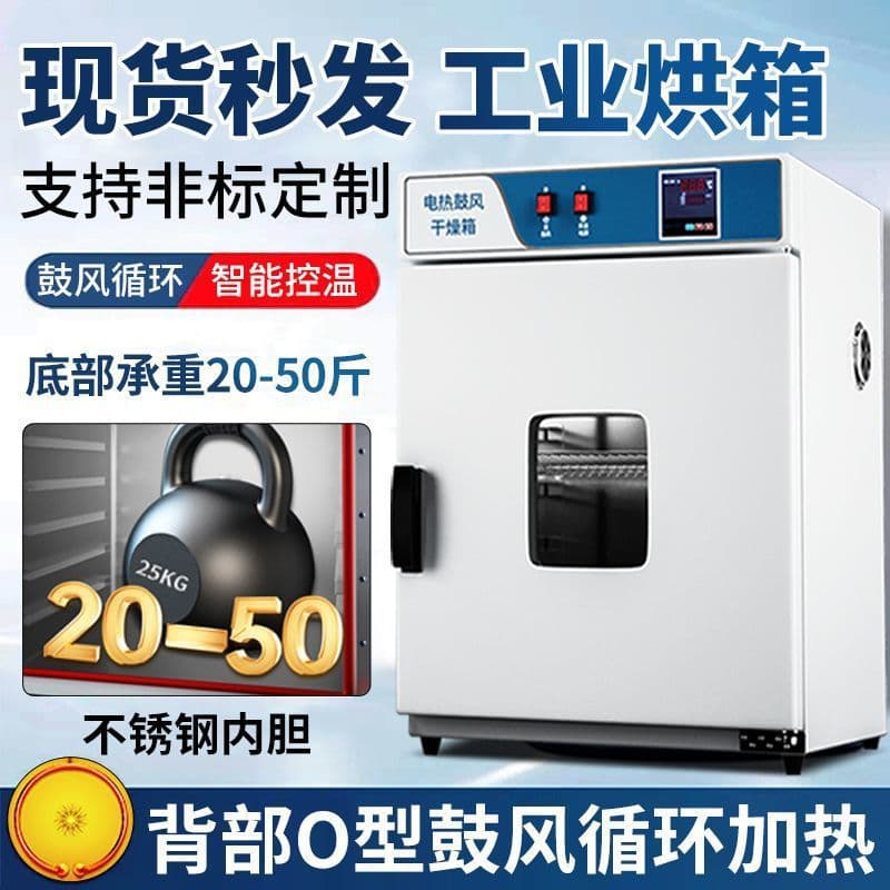 Electric Blast Drying Oven, Constant Temperature Chamber, Laboratory Double Door Drying Oven, High Temperature Oven, Small Industrial Oven