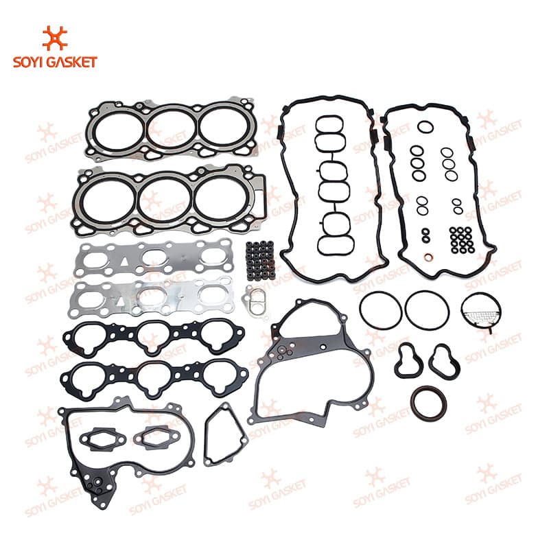 VQ35 New J32Z A0A01-JK20B Engine Overhaul Kit Set Valve Cover Gasket Crankshaft Front Oil Seal