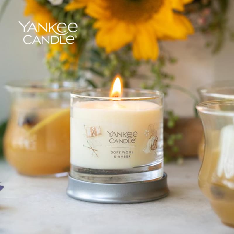 YankeeCandle Yankee scented candle imported from the United States wooden lavender midsummer night bedroom fragrance