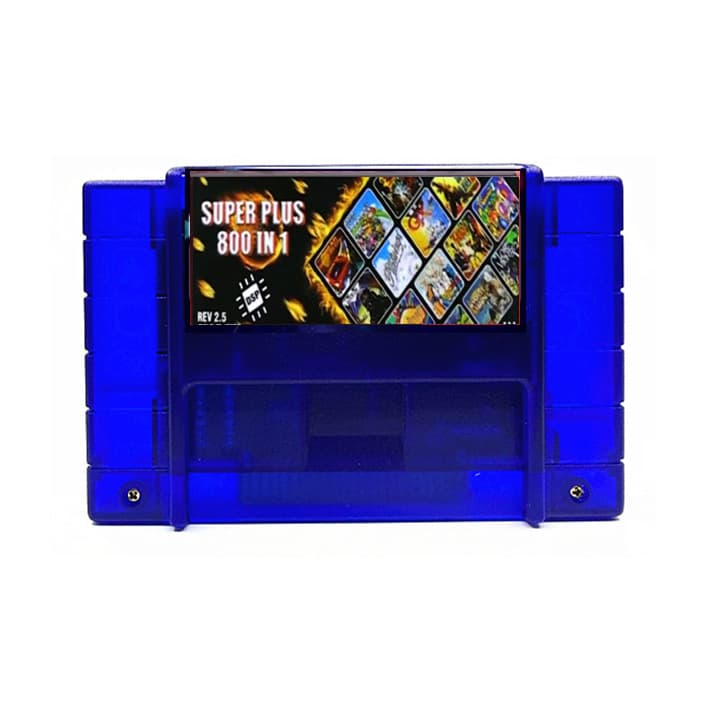 Cross-border in-stock SNES DSP800in1 Game Cartridge Flashcart SNES TV Game Console Game Card