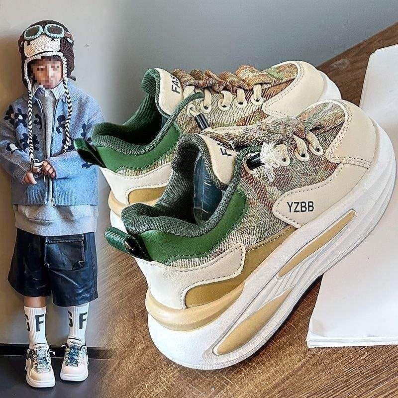 2025 New Style Children's Shoes for Boys - Spring and Autumn - Soft-Soled Sports Shoes, Breathable Canvas Shoes, Casual Sneakers