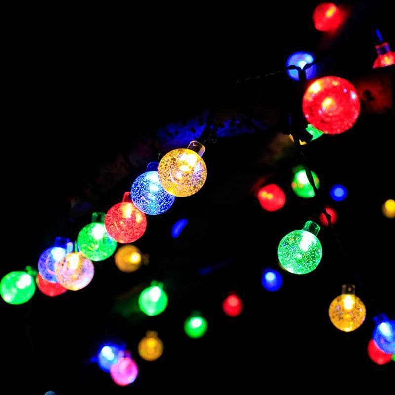 LED atmosphere string lights lanterns solar garden lights waterproof garden decoration tree lights outdoor outdoor atmosphere lights