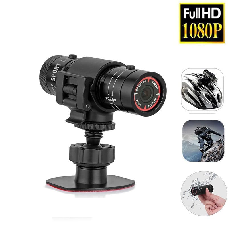 F9 HD Camera Motorcycle Bicycle Outdoor Riding Tactical Helmet Recorder Sports Camera Accessories