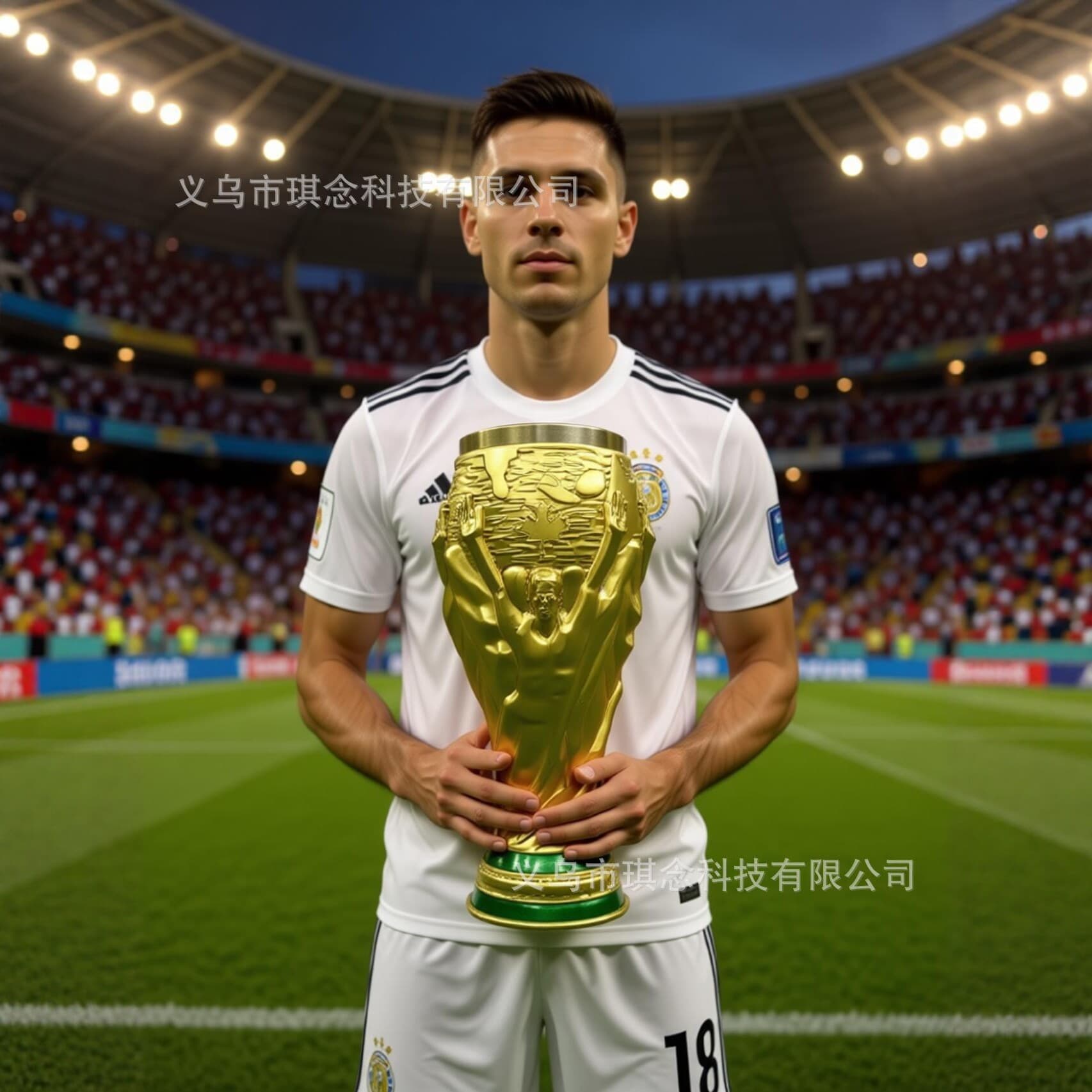 Cross-Border Hot-Selling 2026 World Cup Beer Mug, Creative Hercules Stainless Steel Beer Mug with Large Capacity