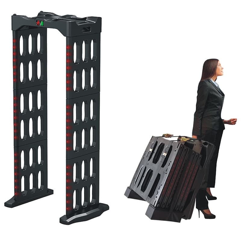 Factory Wholesale Portable Security Gate Walk-Through Security Gate Folding Security Gate