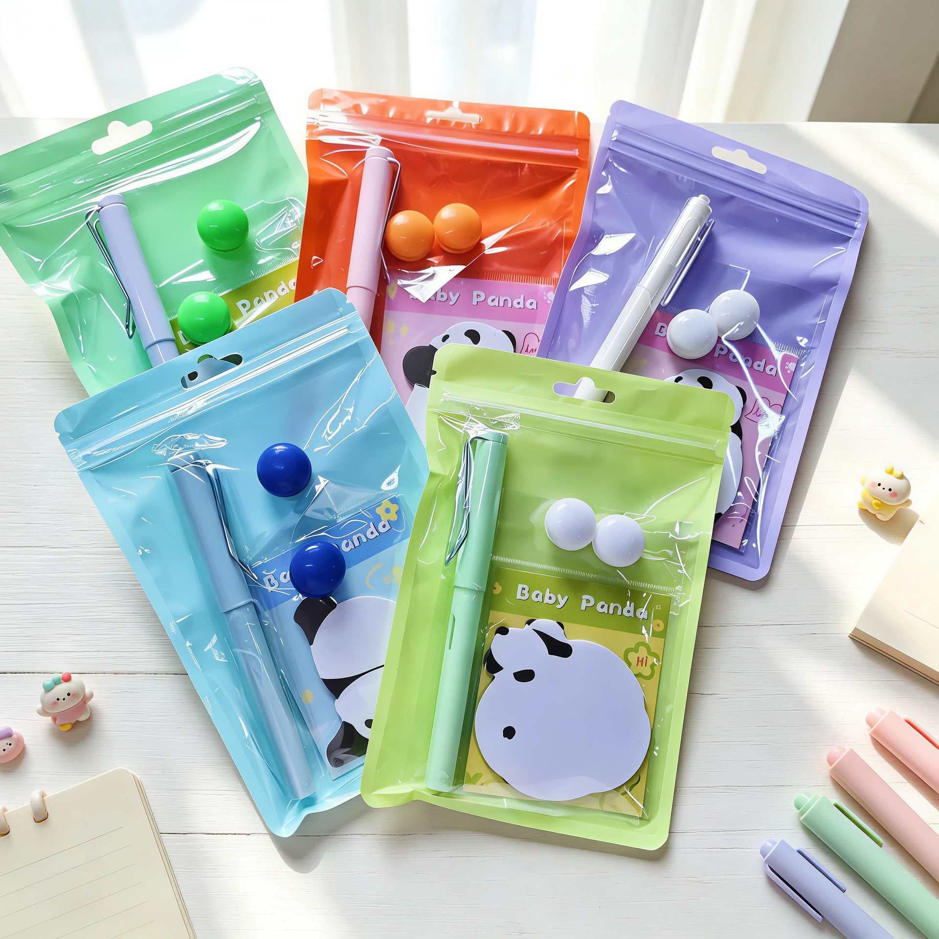 Stationery set gift bag with high-looking learning stationery prizes student rewards small gifts cute children’s souvenirs
