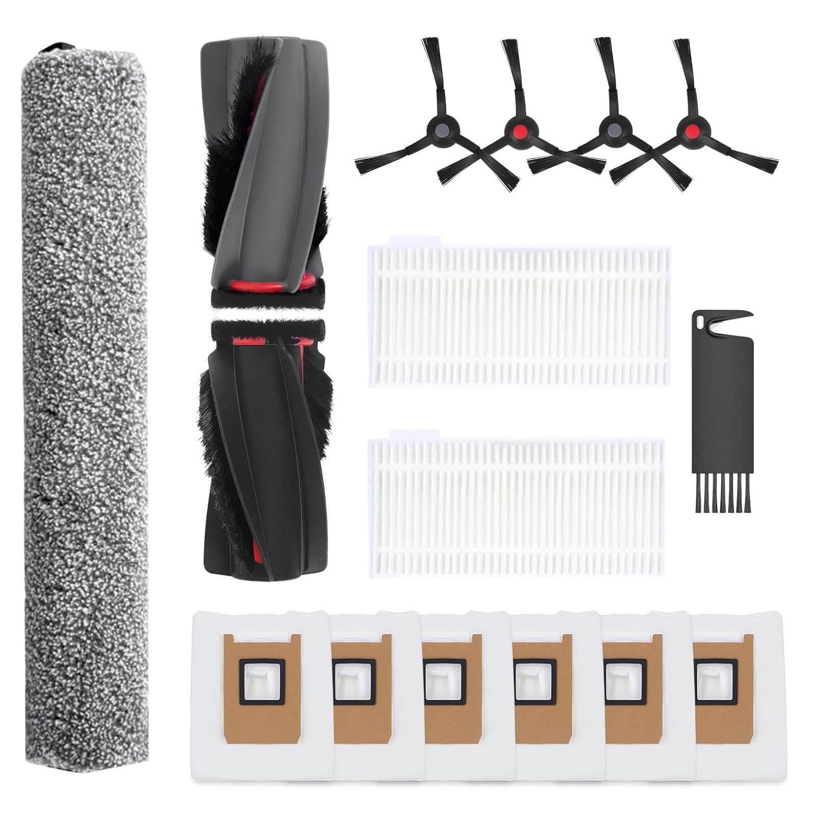 Suitable for Eufy Anker sweeping robot accessories C28 roller rag main brush side brush dust bag filter element consumables