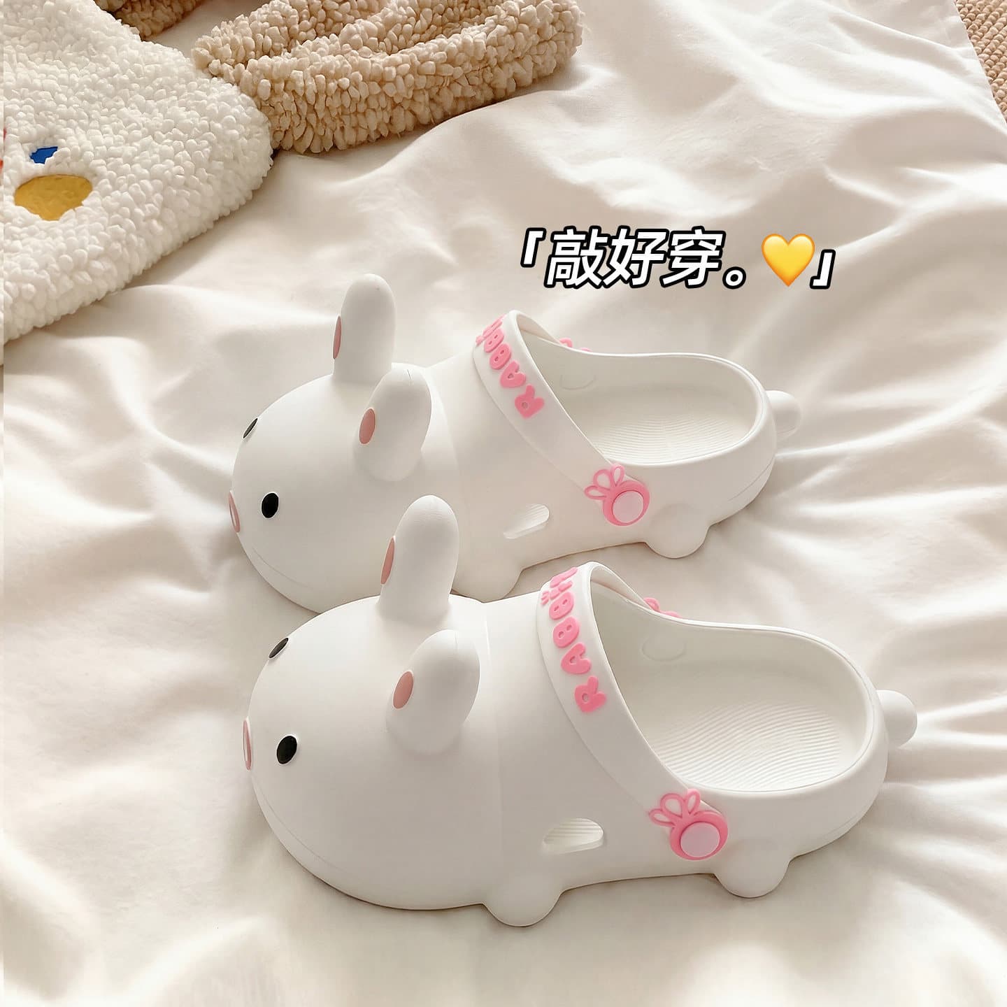 Cartoon Cute Slippers for Women Summer 2026 Style Indoor Home Arch Support Anti-Slip Odor-Proof Closed-Toe Shoes