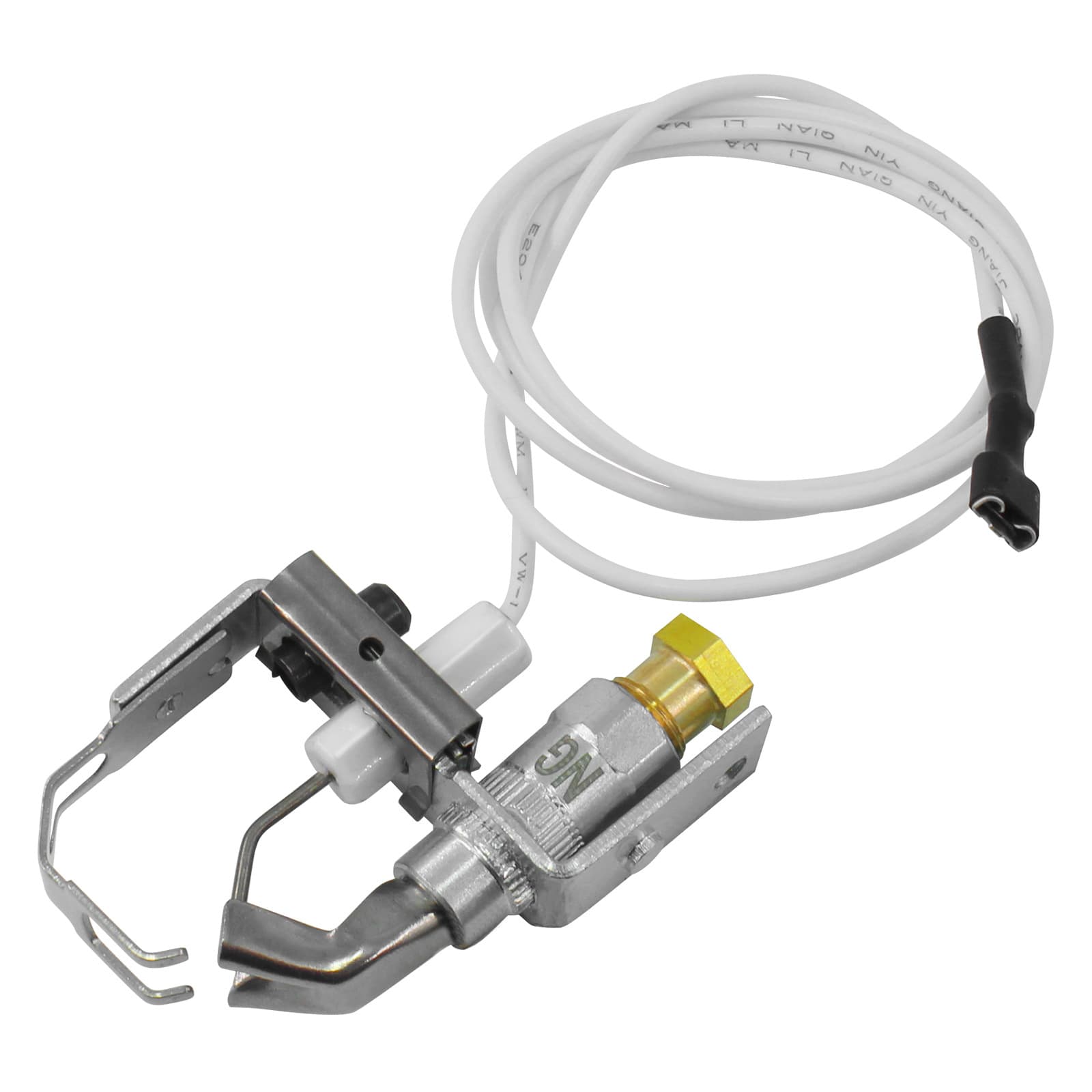 Natural gas ignition head, ODS (Oxygen Deficiency Protection), ignition bracket with ignition needle assembly, permanent flame, thermocouple, complete set.