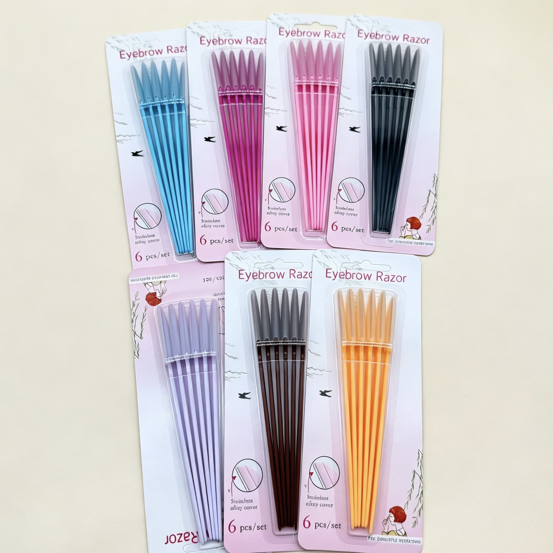 Safe Eyebrow Trimmer Anti-Scratch Facial Hair Trimmer Sensitive Skin Suitable Factory Bulk Shipping