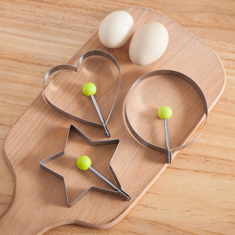 Manufacturer's stock stainless steel egg frying mold, poached egg pancake mold, egg frying ring