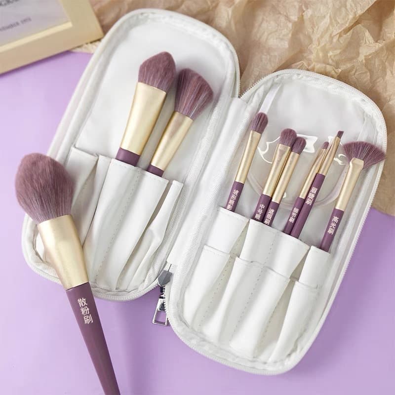 Cangzhou Xiaozishu Makeup Brush Set Eyeshadow Brush Foundation Brush Large Loose Powder Brush Professional Soft Bristle Brush Beauty Makeup 1