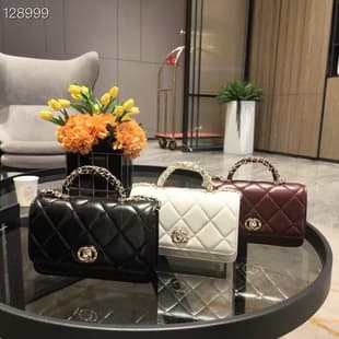 Cross-border Women's Leather Small Chanel-style Diamond Quilted Chain Bag 2025 New Fashion Versatile Handbag Shoulder Crossbody Bag