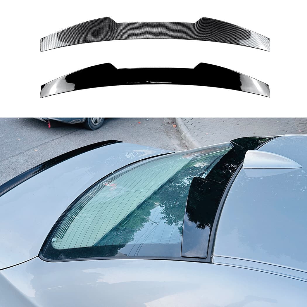 Compatible with BMW 5 Series E60 2004-2010 Blade Style Roof Spoiler Lip Rear Wing Exterior Modification
