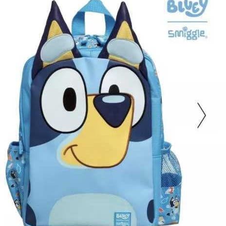 Australian smiggle schoolbag Bluey primary and secondary school children's large-capacity backpack student backpack meal bag