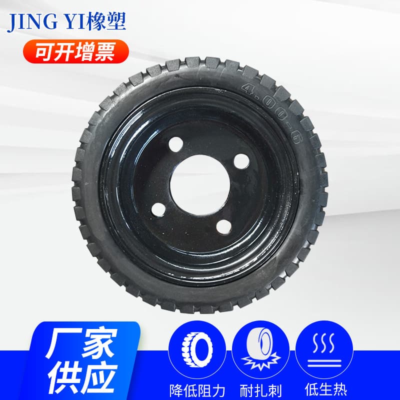 400-6 type solid tire manufacturer, solid tires for electric flat transport vehicles, engineering machinery tires