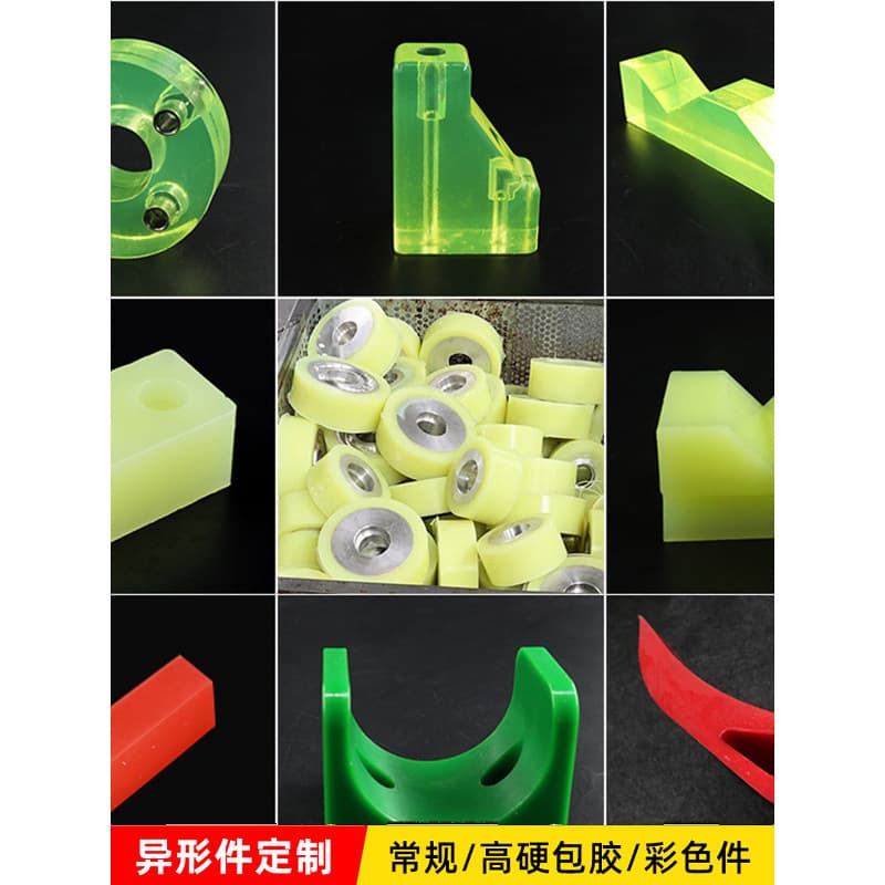 Elastic PU Urethane Rods, Polyurethane Sticks, Custom Colored Silicone Hollow Tubes in Red and Black