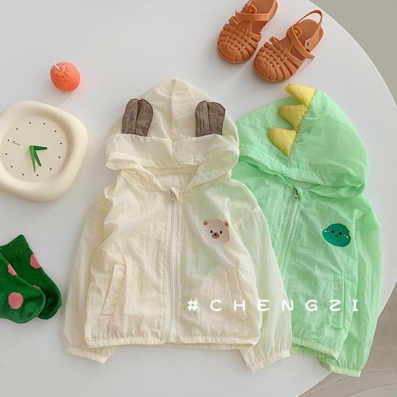 Summer New Baby Skin Jacket for Boys and Girls Lightweight Children Outerwear Thin Summer Style