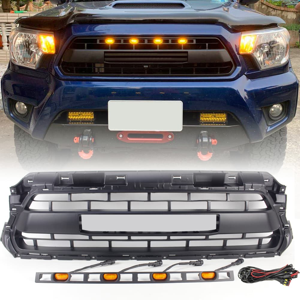 Compatible with 2012-2015 Tacoma TRD Grille LED Small Yellow Light for Toyota Tacoma Modification