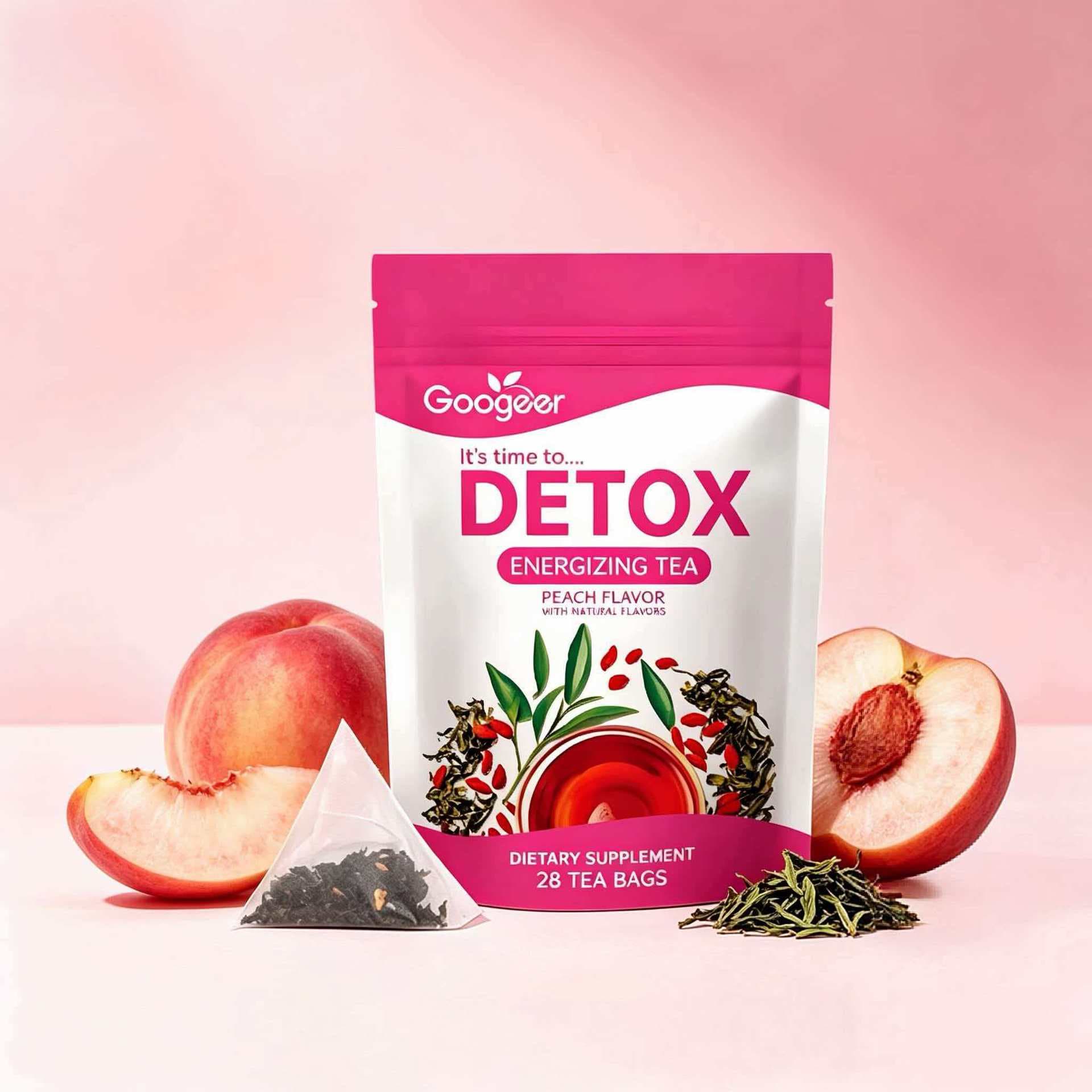 Googeer Energizing Tea Body Treatment Body Care Tea Lightweight Gentle Tea Bag