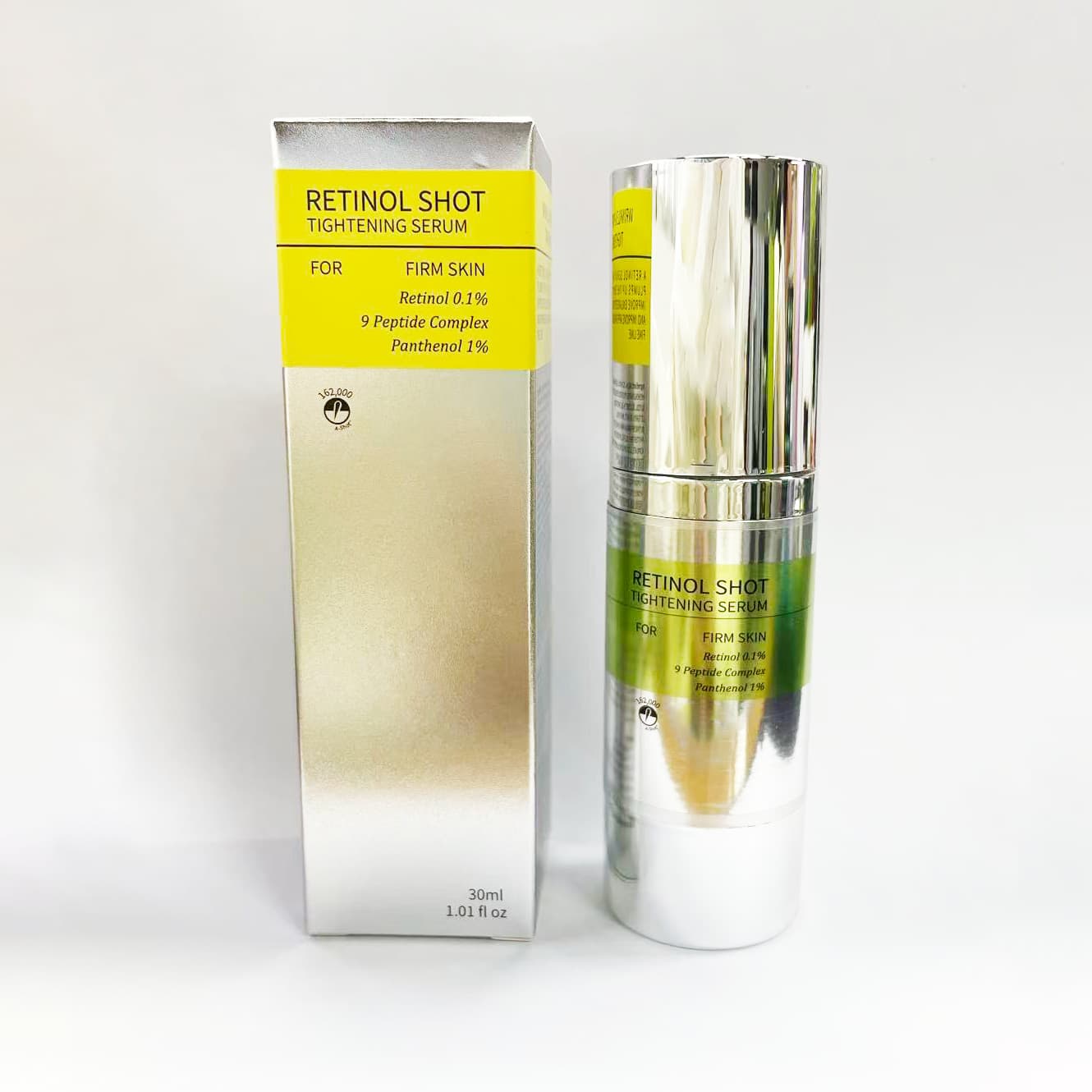 Cross-border Exclusive RETINOL SHOT TIGHTENING SERUM Retinol Serum Moisturizing and Nourishing