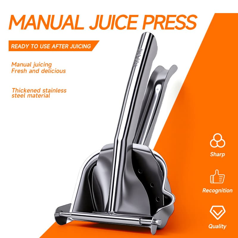 Cross-border wholesale manual juicer 304 stainless steel home fruit pomegranate orange juice press lemon juicer tool